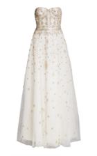 Moda Operandi Cucculelli Shaheen Constellation White Platinum Dress