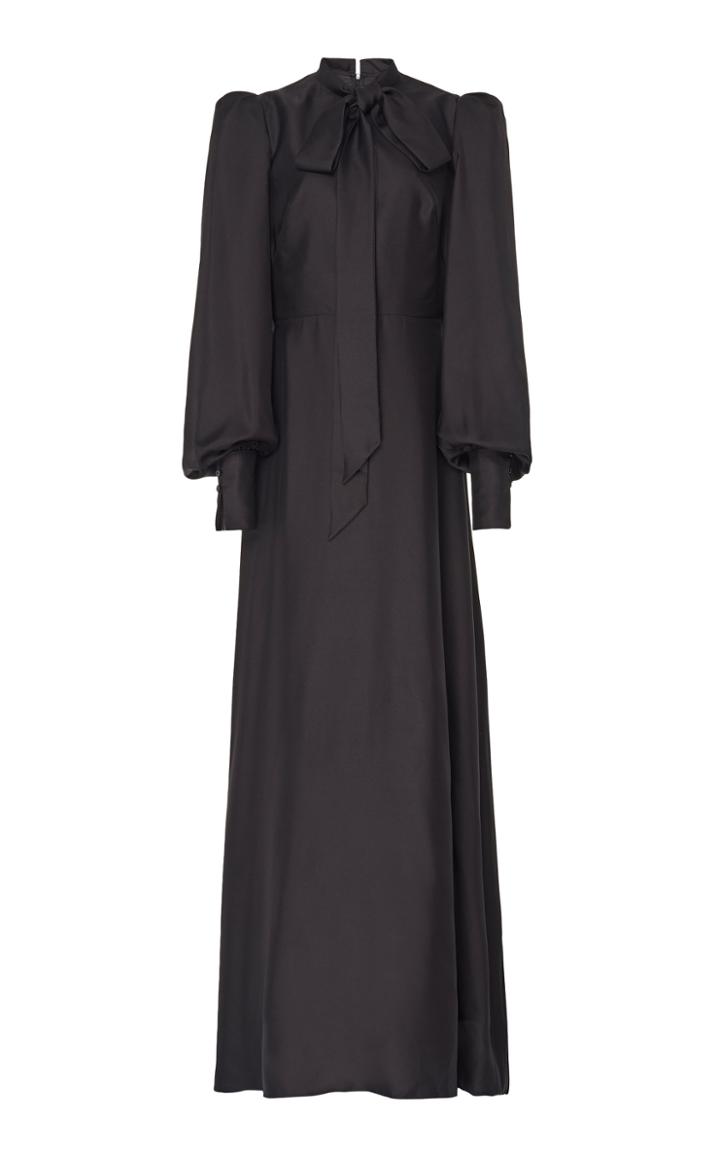 The Vampire's Wife Pussy Bow Maxi Dress