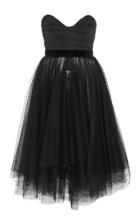 Philosophy Di Lorenzo Serafini Plumetis Lace Strapless Dress