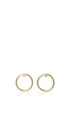 Ila Remi 14k Gold Diamond Earrings