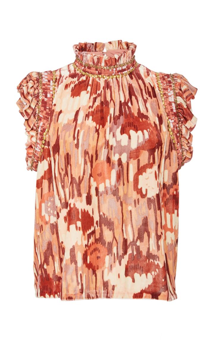 Ulla Johnson Jive Velvet Top