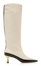 Wandler Bente Two-tone Leather Knee Boots