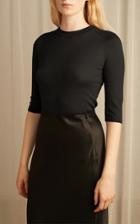 Moda Operandi Vince Jersey Three-quarter Sleeve T-shirt