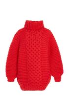 I Love Mr. Mittens Red Wool Sweater