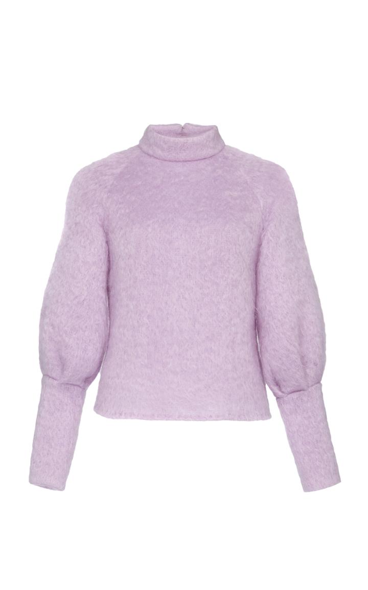 Eleanor Balfour Alma Balloon Sleeve Mohair-blend Sweater