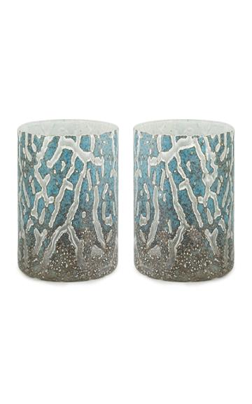 Moda Operandi Stories Of Italy Set Of 2 Crackl Denim Glasses