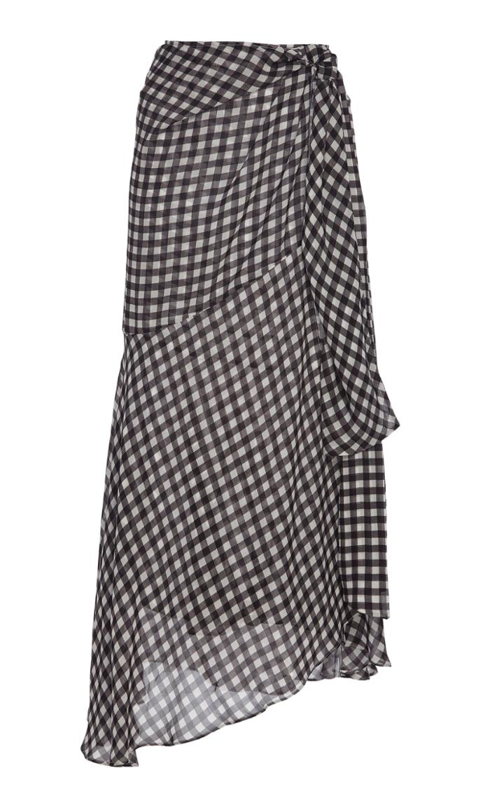 Moda Operandi Silvia Tcherassi Fedra Gingham Skirt Size: S