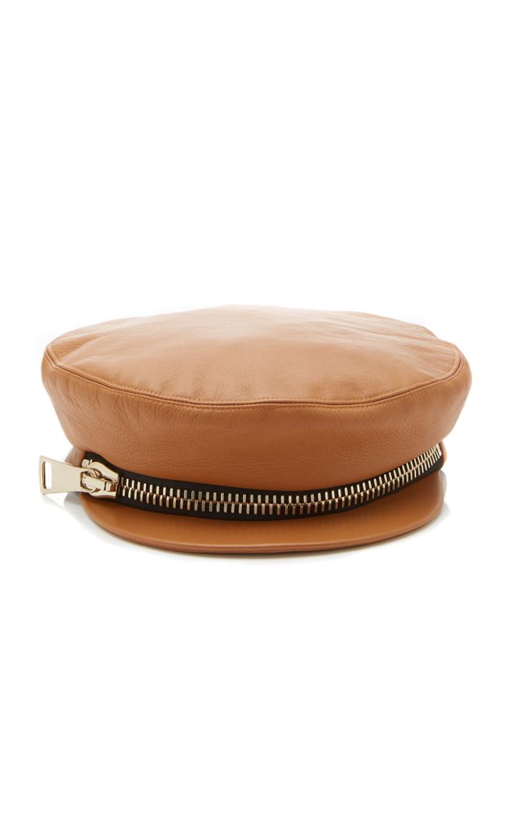 Eugenia Kim Marina Camel Cap