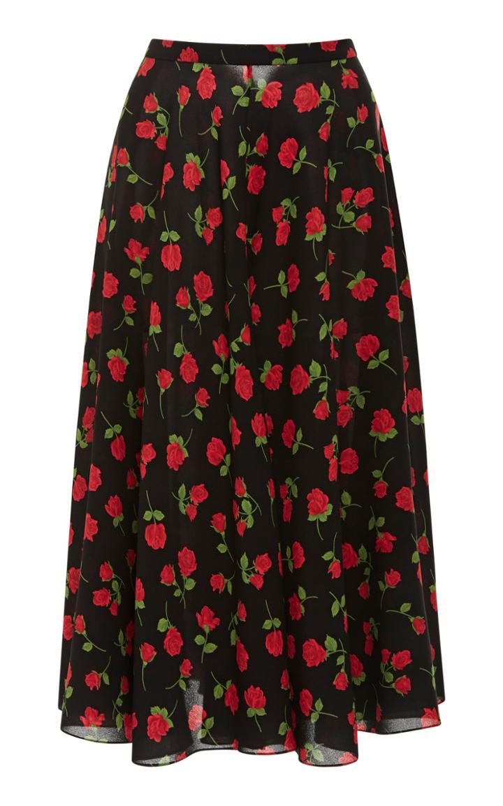 Michael Kors Collection Floral Dance Skirt