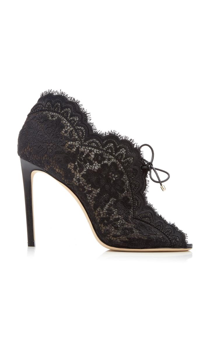 Jimmy Choo Kaiana Floral Lace Pumps