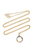 With Love Darling Partnership 14k Gold Multi-stone Necklace