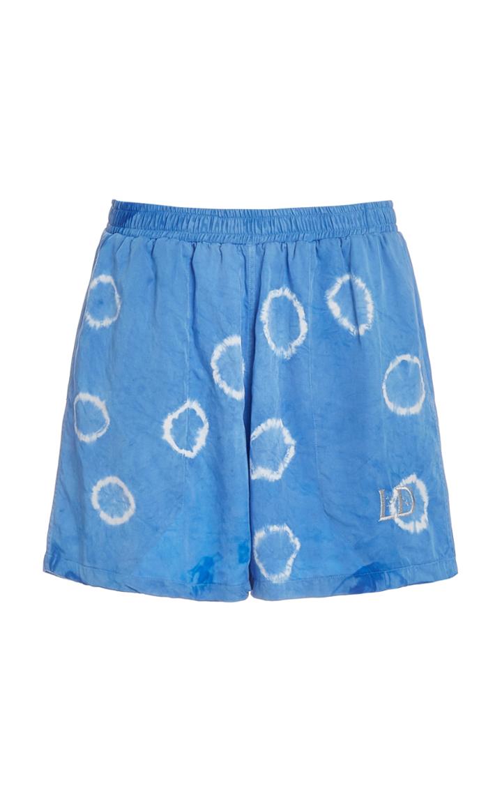 Lost Daze Tie-dye Cotton Shorts