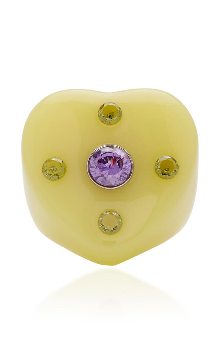 Moda Operandi Sandy Liang Embellished Cookie Ring