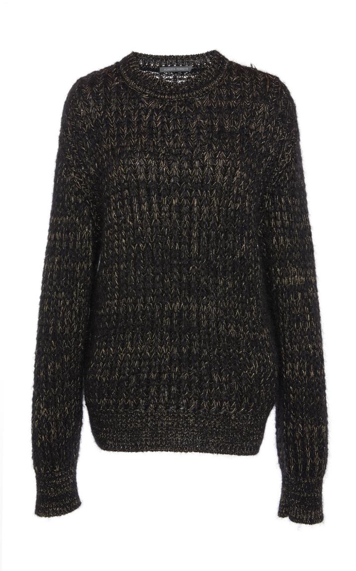 Alberta Ferretti Knit Mohair Blend Sweater