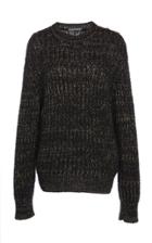Alberta Ferretti Knit Mohair Blend Sweater