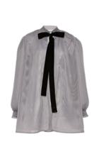 Moda Operandi Hiraeth Smock-detailed Mesh Jacket Size: S