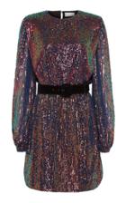 Moda Operandi Rebecca Vallance The Roxbury Belted Sequined Mini Dress