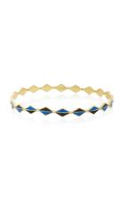 Amrapali Mosaic 18k Gold And Enamel Bangle