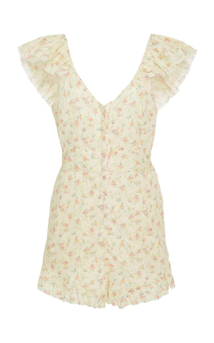 Loveshackfancy Lucy Floral Romper