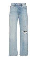 Re/done Rigid High-rise Straight-leg Jeans