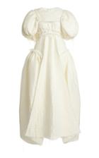 Moda Operandi Cecilie Bahnsen Lissy Puffed-sleeve Canvas Dress