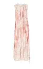 Marina Moscone Midi Thread Sheath Dress