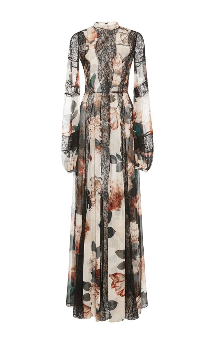 Sachin & Babi Empress Floral Lace Gown