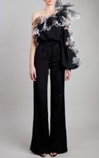 Moda Operandi Elie Saab Crepe Jumpsuit