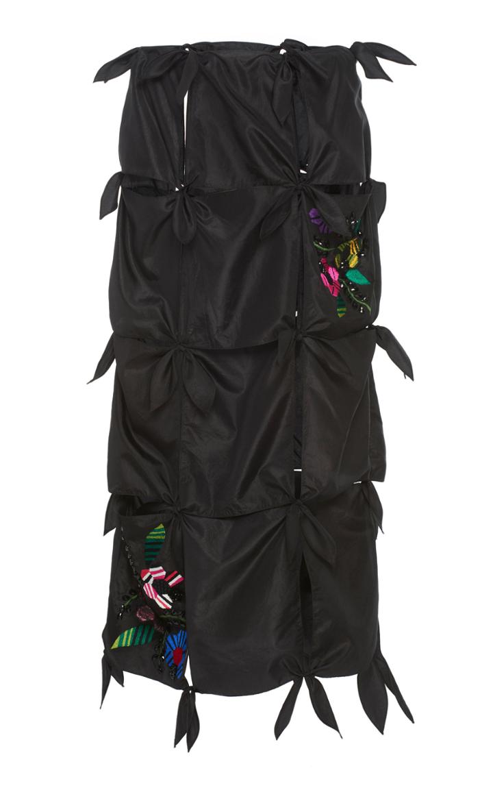 Jonathan Cohen Washed Taffeta Basquiat Skirt