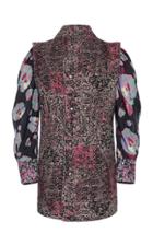 Moda Operandi Isabel Marant Finae Puffed Sleeve Printed Cotton Dress Size: 34