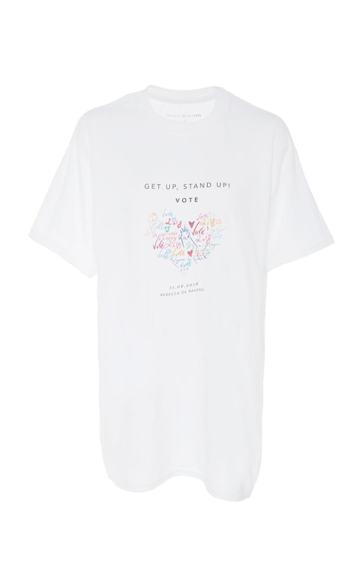 Rebecca De Ravenel M'o Exclusive X Rebecca De Ravenel Rock The Vote Tee