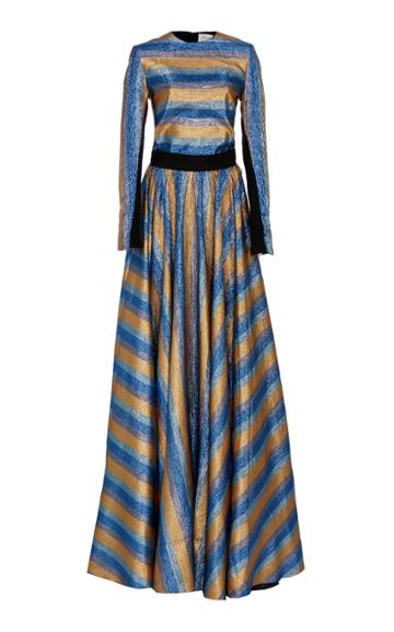 Semsem Minya Long Striped Gown