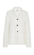 Jil Sander Gaber Grid Print Jacket