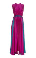 Roksanda Keeva Two-tone Silk Dress