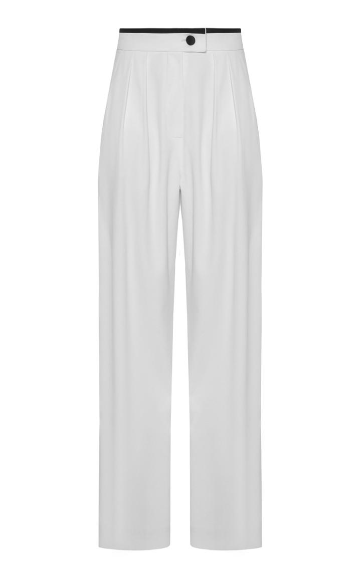 Moda Operandi George Keburia Pleated Straight-leg Jersey Pants Size: Xs