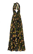 Moda Operandi Agua By Agua Bendita Oliva Jardin Linen Maxi Dress