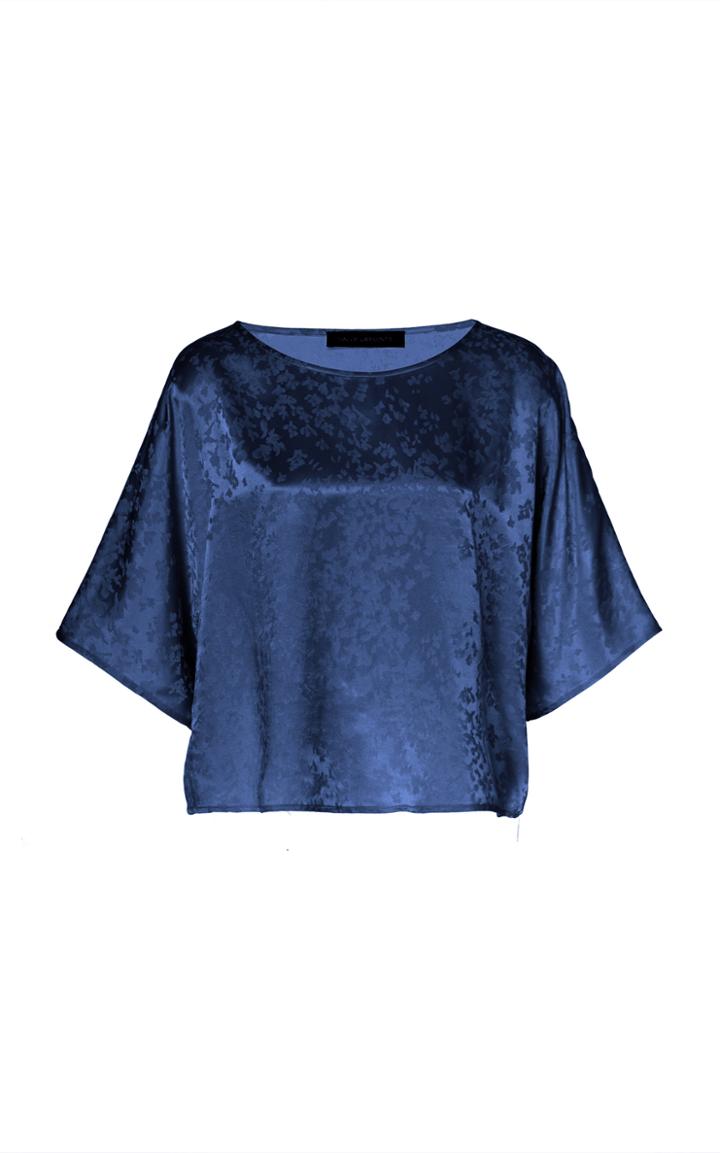 Lapointe Oversized Floral-jacquard Top