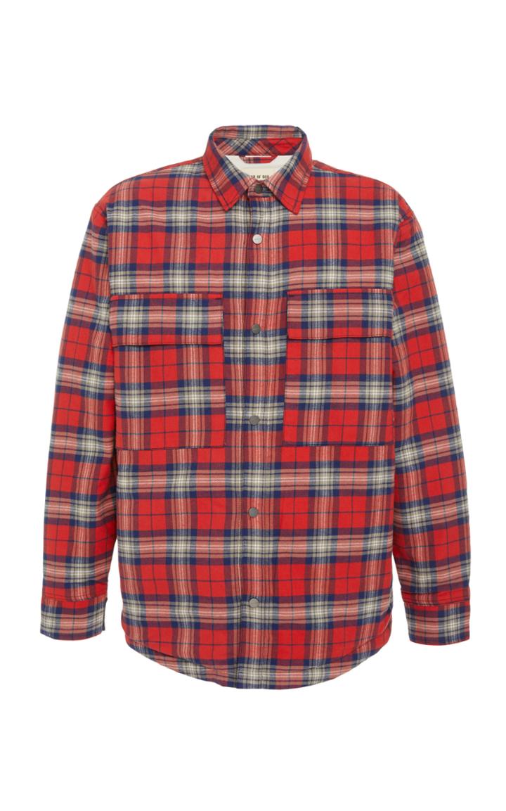 Fear Of God Plaid Flannel Shirt Jacket