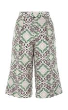 Zac Posen Jacquard Lame Shorts
