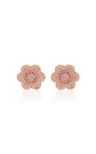 Moda Operandi Ashley Mccormick 18k Gold And Diamond Earrings