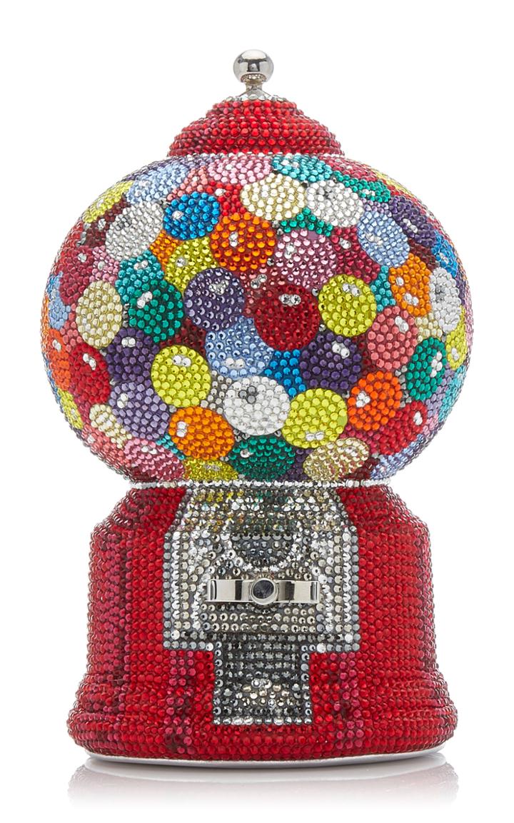 Moda Operandi Judith Leiber Couture Gumball Machine Crystal Novelty Clutch