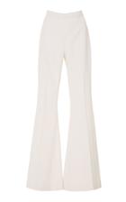 Christian Siriano Silk-blend Moire High-rise Pants