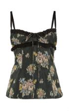 Brock Collection Lace Trimmed Floral Camisole