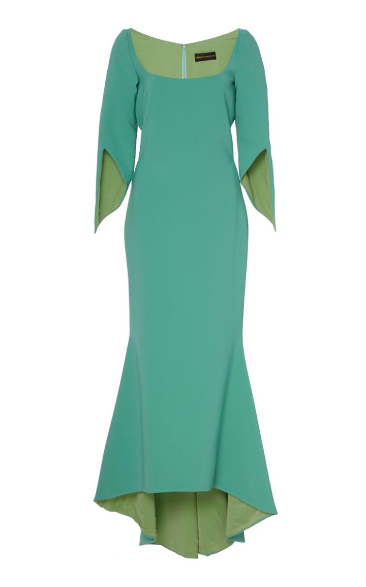 Moda Operandi Christian Siriano Split-sleeve Jersey Dress Size: 0