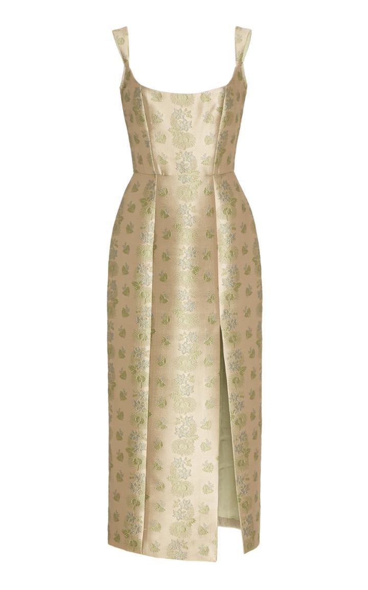 Moda Operandi Markarian Mercutio Brocade Corset Dress Size: 0
