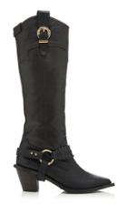 Reike Nen Western Knee High Leather Boots
