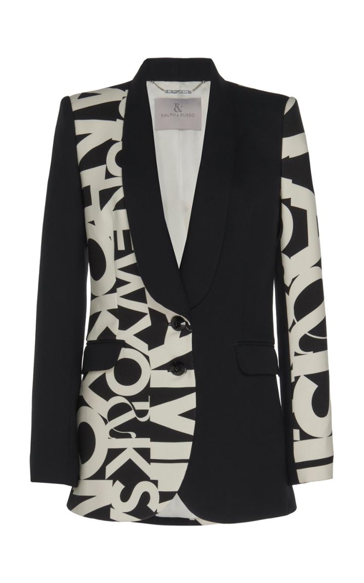 Ralph & Russo Crepe 'paris' Jacket