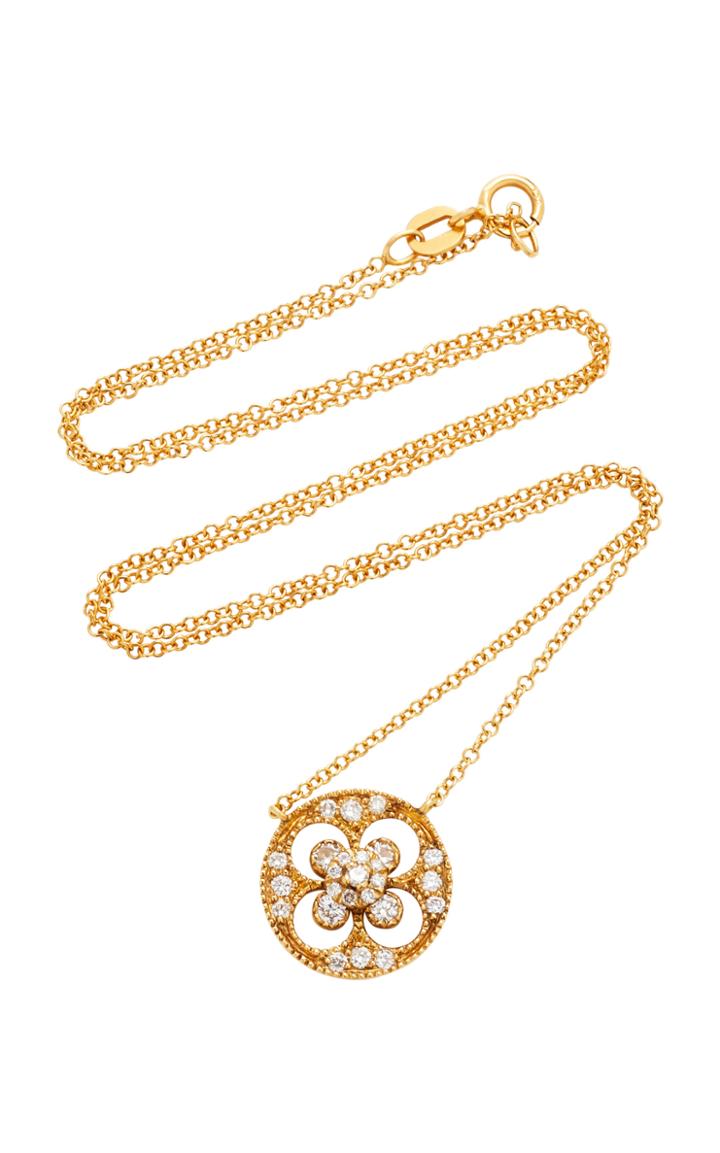 Moda Operandi Montse Esteve 18k Gold Diamond Necklace