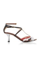 N21 Multi Colored Leather Sandals