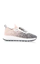 Prada Intarsia Stretch-knit Sneakers